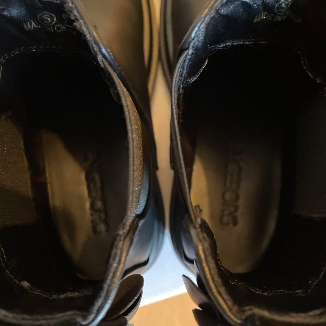 お値下げ‼︎インゲボルグ カメリア付きサイドゴアブーツ S 黒 - メルカリ