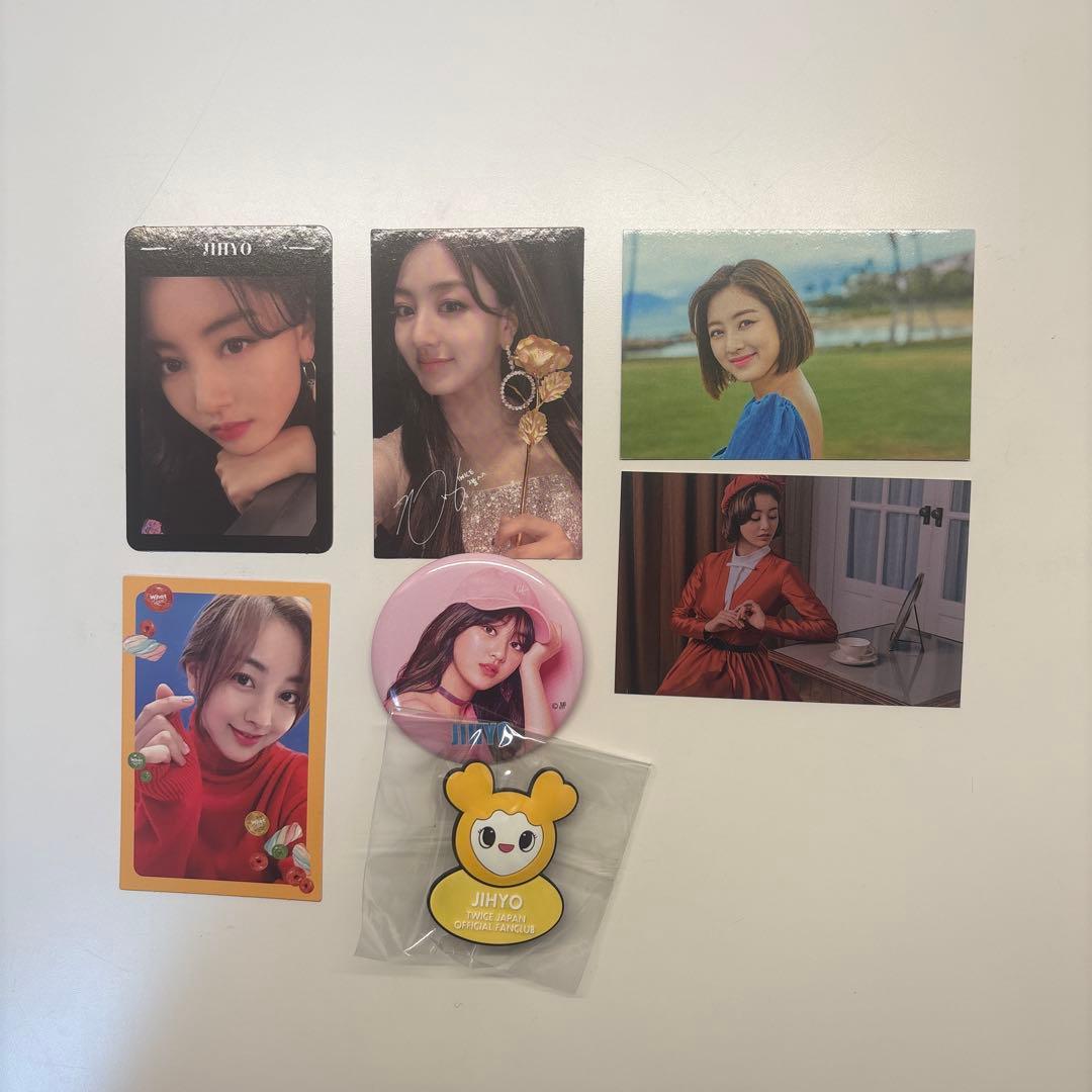 TWICE ジヒョ トレカまとめ売り - メルカリ