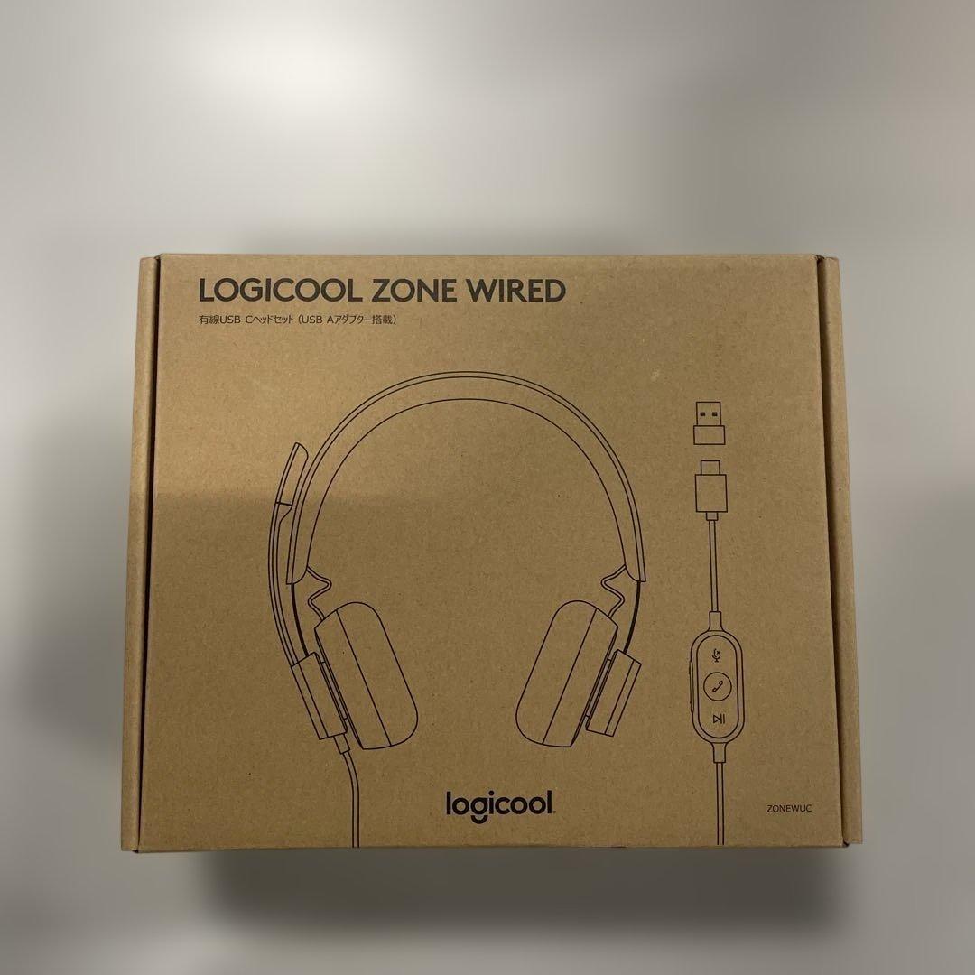 新品未開封　Logicool ZONE WIRED ５点 Amazon.com: Logitech Zone Wired Noise Cancelling Headset