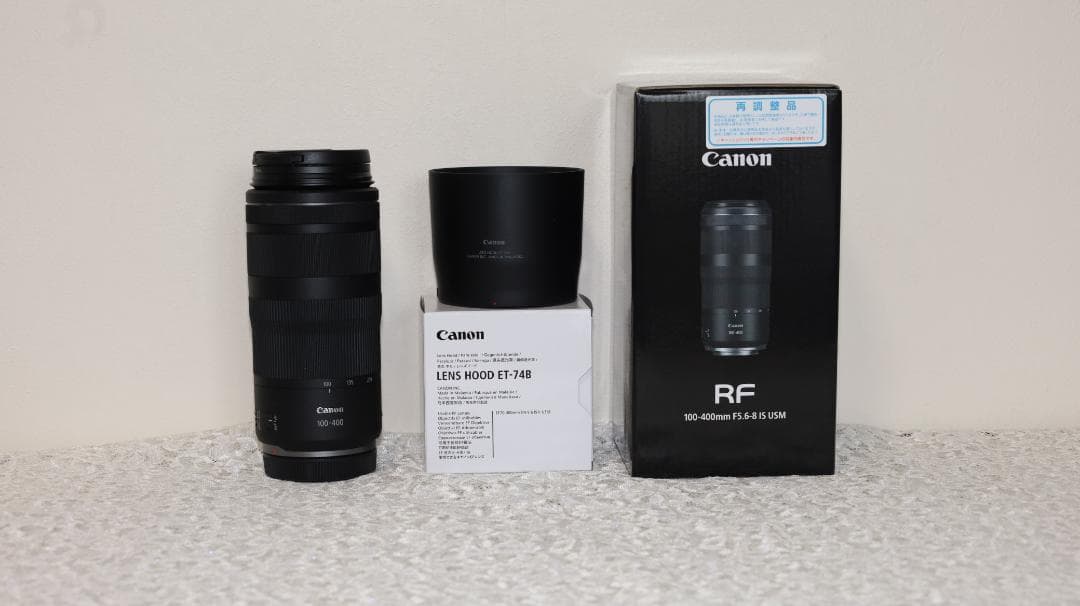 新品級 RF100-400mm F5.6-8 IS USM 純正フード付き 価格.com - 2022年 新着情報・お知らせ一覧