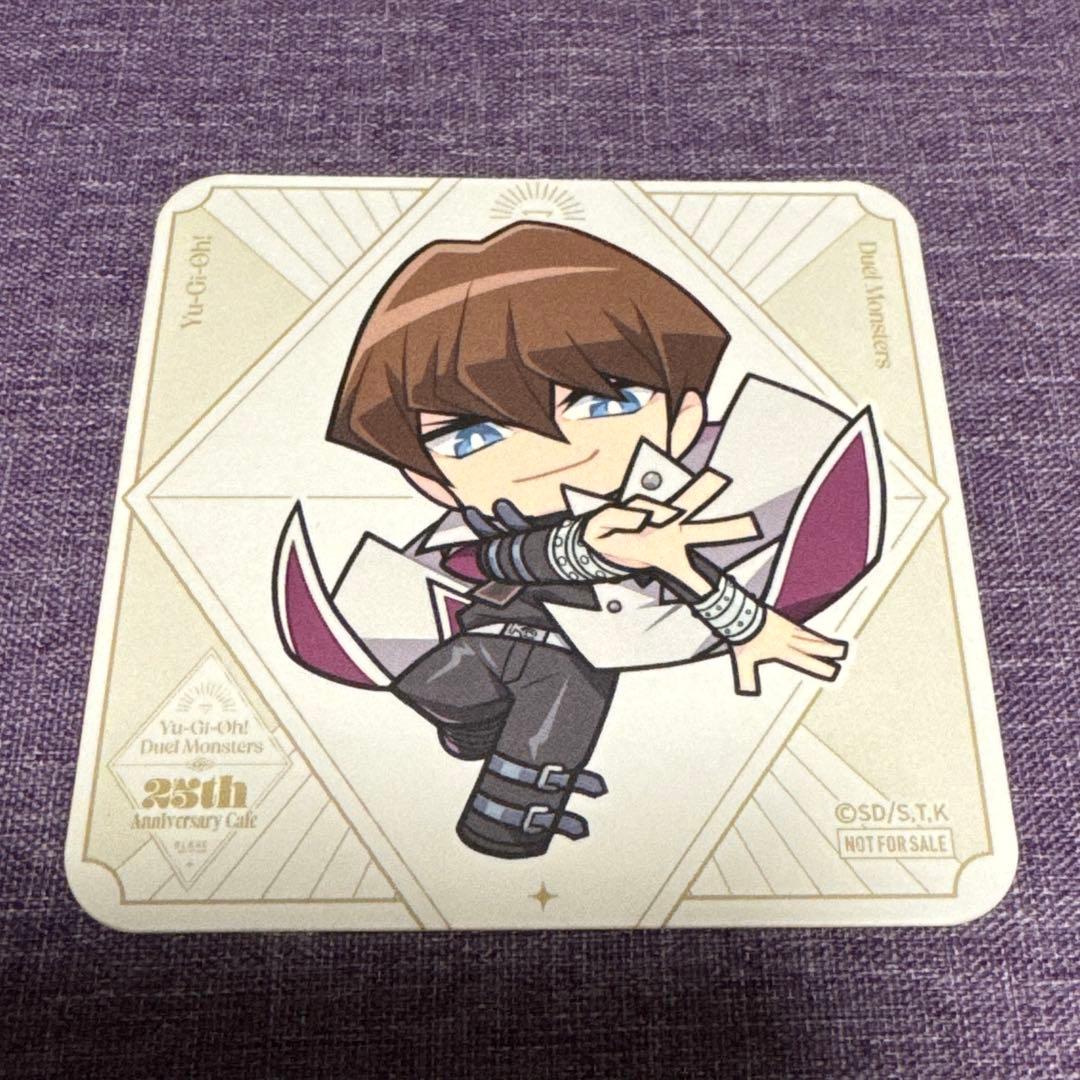 遊戯王 コラボカフェ BLANC本舗 海馬瀬人 コースター - メルカリ