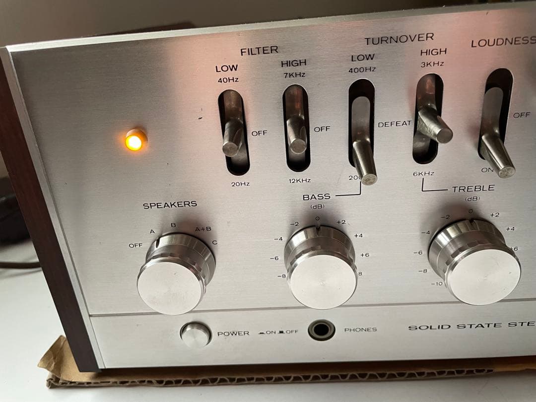 希少 TRIO KA 9006アンプ簡易整備動作品 - メルカリ