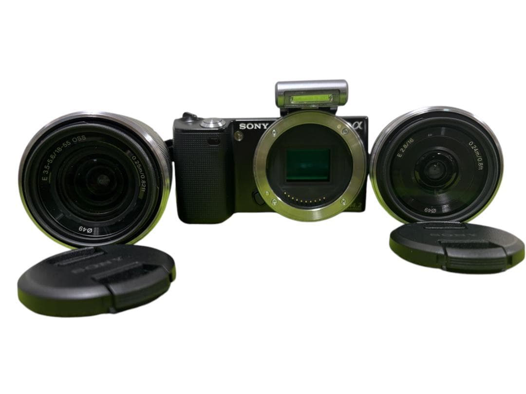 デジタルカメラ SONY NEX-5 E16mmF2.8/E 18-55mm F3.5-5.6