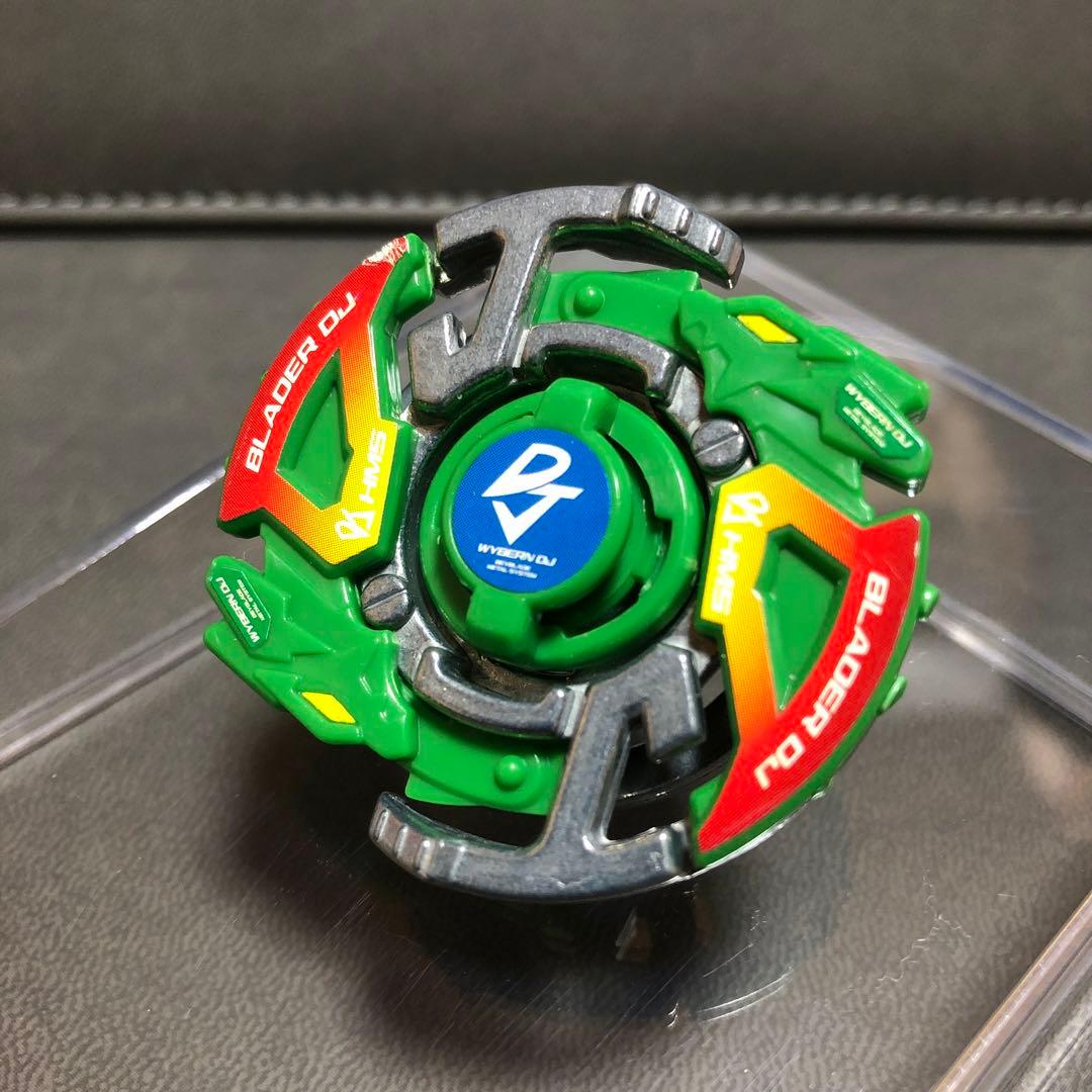 爆転シュート ベイブレードHMS ワイバーンDJ グリーン 組立て品（中古