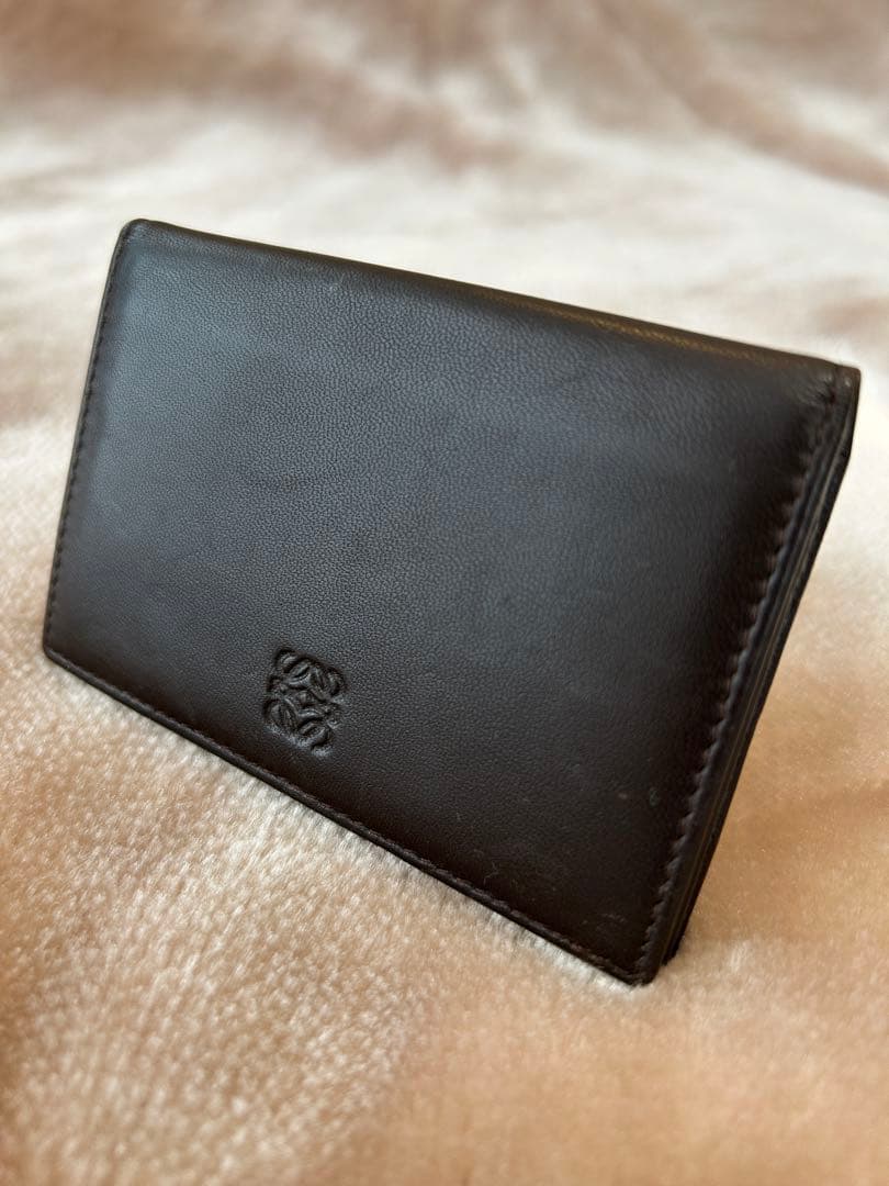 LOEWEロエベ名刺入れカードケースユニセックスレディースメンズ焦げ茶色系DBR 楽天市場】ロエベ/LOEWE 名刺入れ メンズ CLASSIC カードケース ダーク