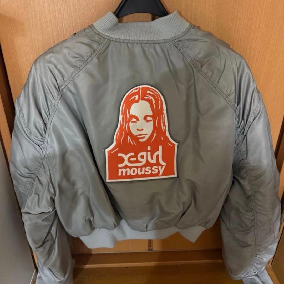 X-girl × moussy REVERSIBLE MA-1 JACKET - メルカリ