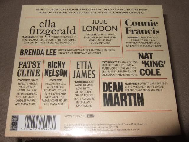 オールディーズ,新品未開封,18CD,ナット・キング・コール,60s - メルカリ