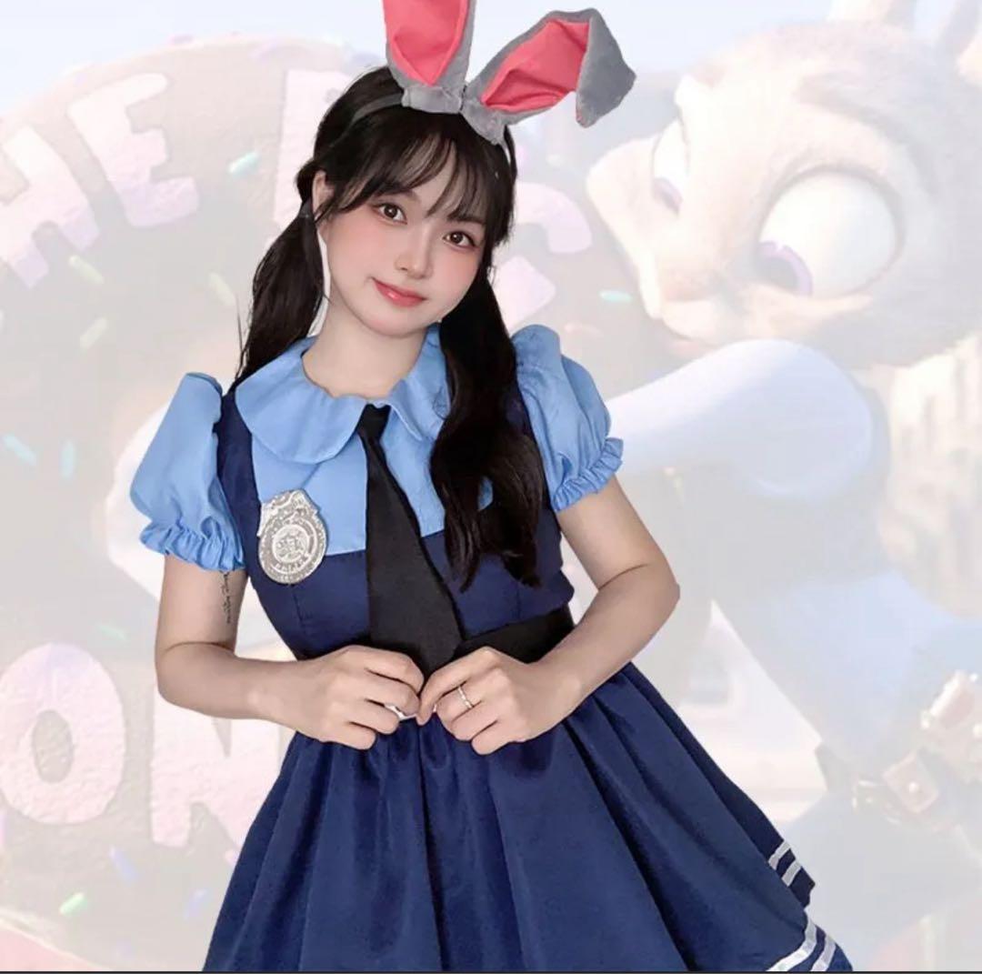 ディズニー ズートピア ジュディ 衣装 Mサイズ - メルカリ