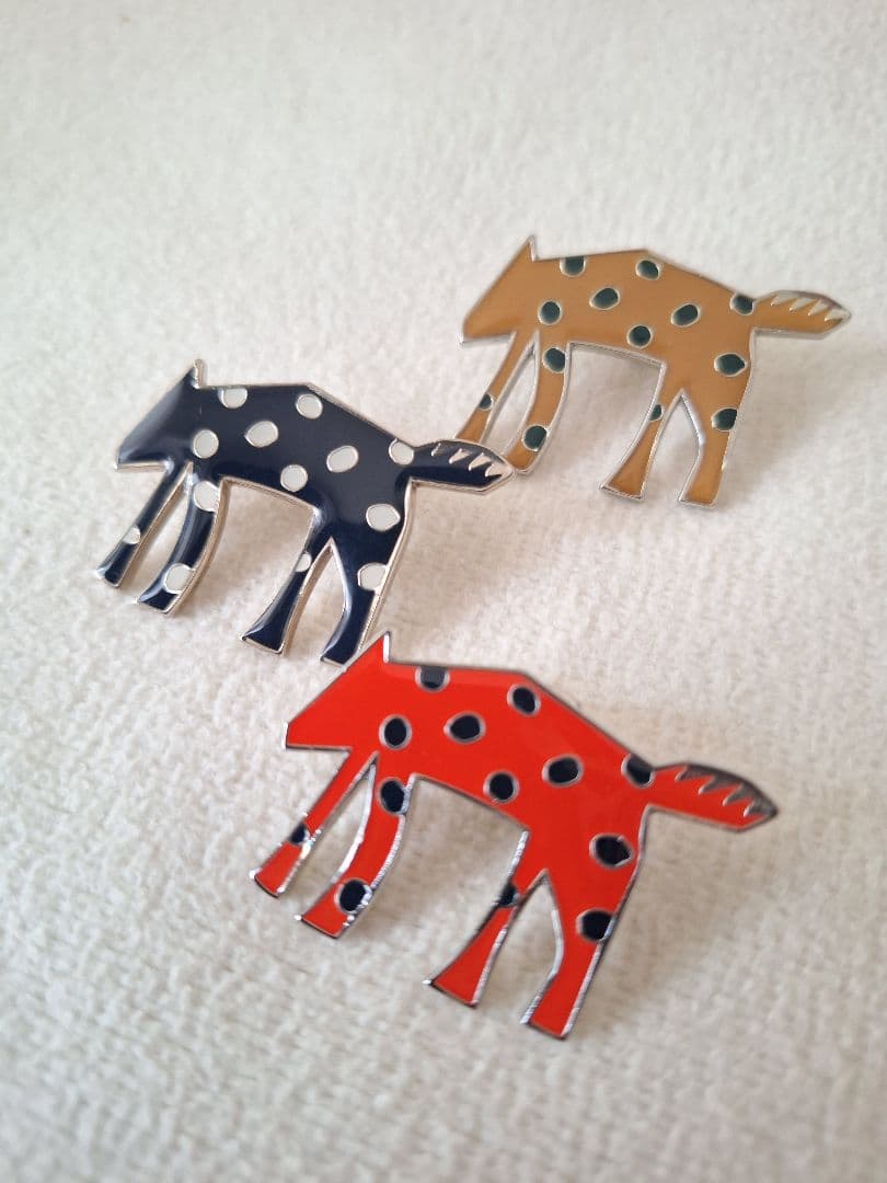 mina perhonen ミナペルホネン ピンバッジ caravan 3点