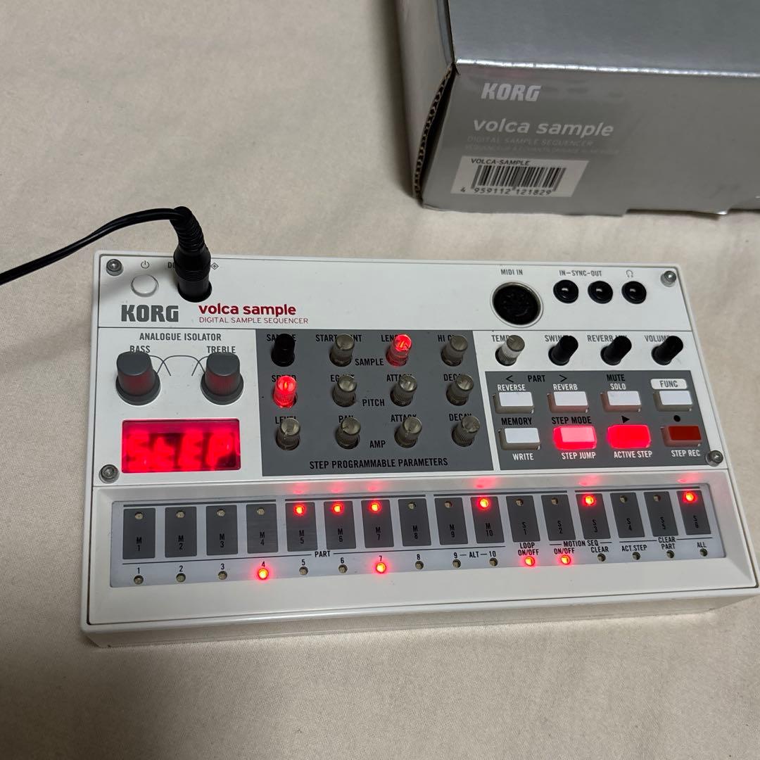 KORG volca sample + ACアダプターセット - メルカリ