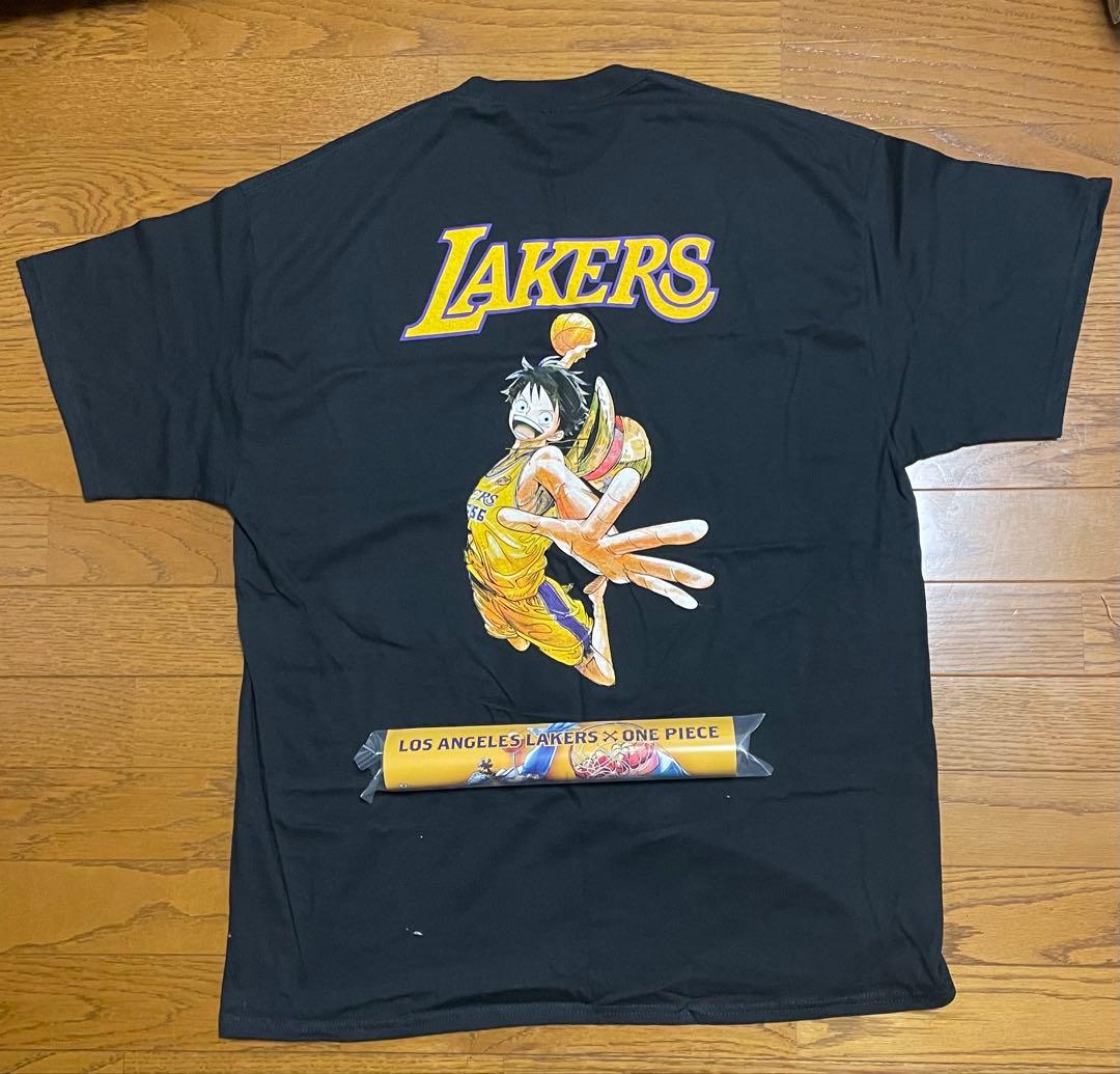 非売品】ONE PIECE × LAKERS コラボTシャツ & ポスター - メルカリ
