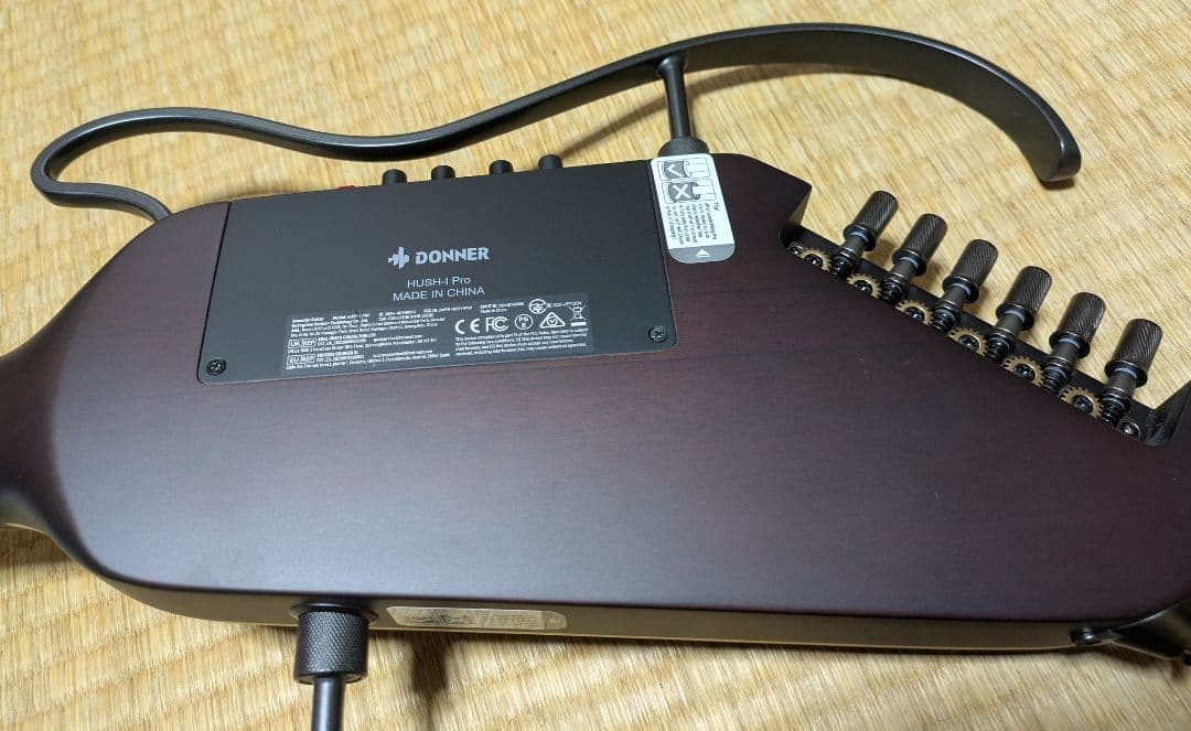 美品】ドナー Donner HUSH-I PRO メンテナンス済 弦高低！ - メルカリ