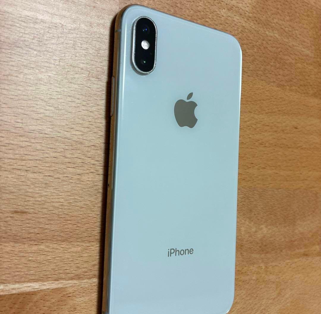 Apple iPhone X シルバー 本体