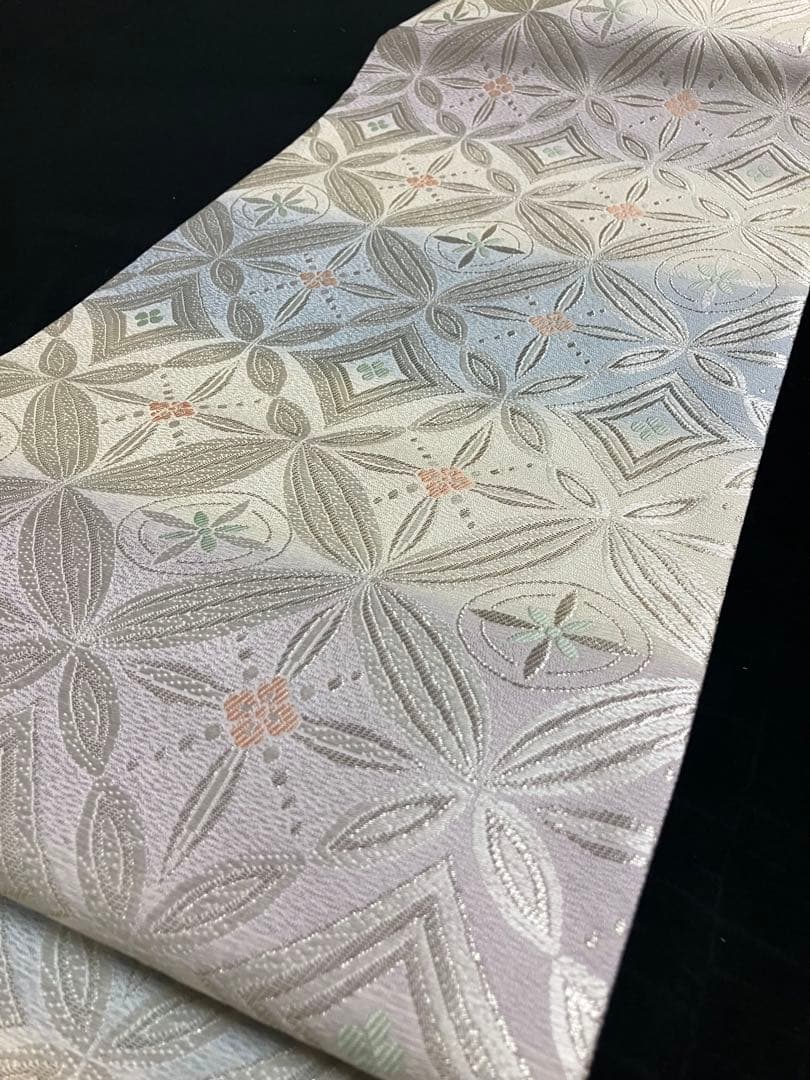 お仕立て上がり名古屋帯 新品未使用品 正絹 西陣織 No.345 - メルカリ