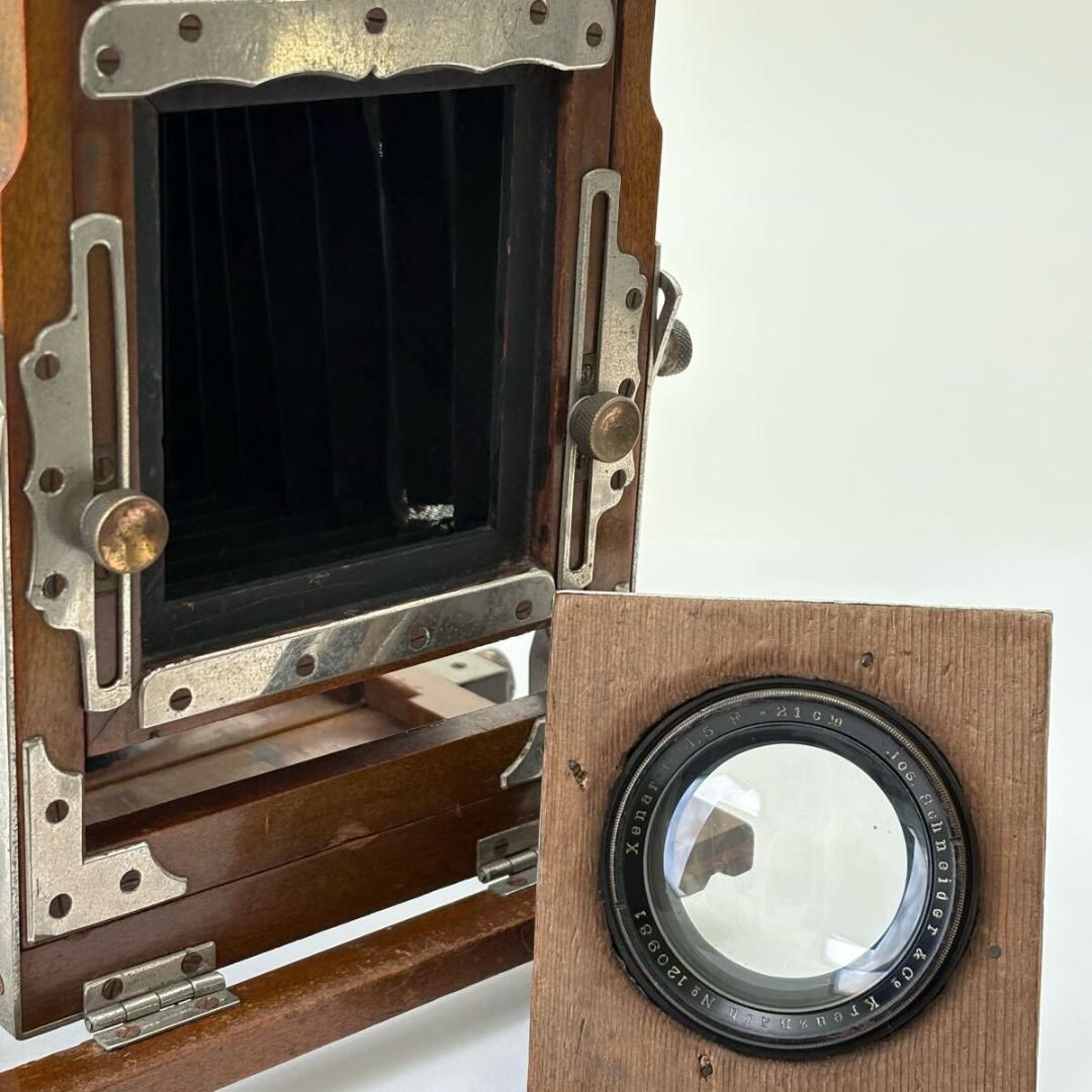 大判カメラ Jos.Schneider Xenar 21cm 4.5 蛇腹