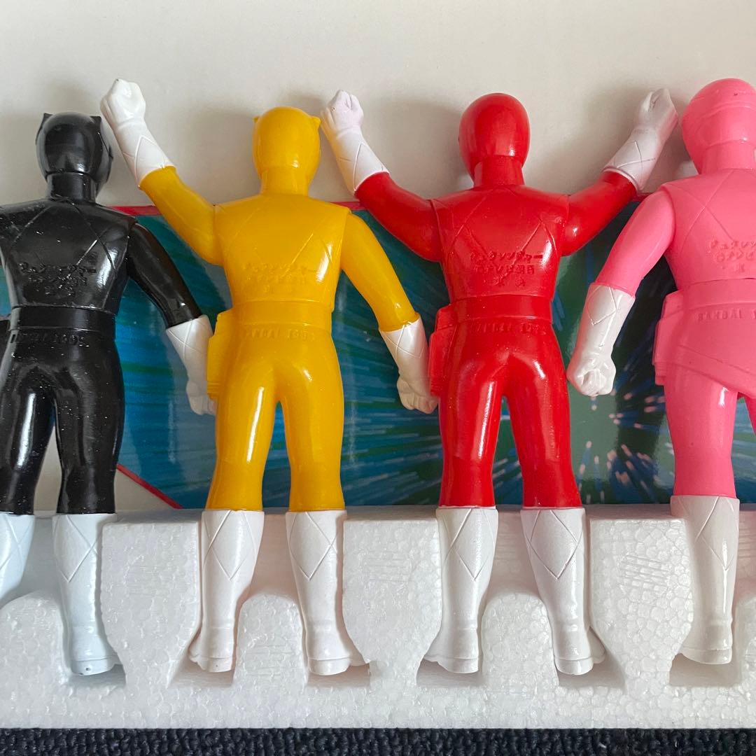 バンダイ 恐竜戦隊ジュウレンジャー ジュウレンジャー5セット ソフビ