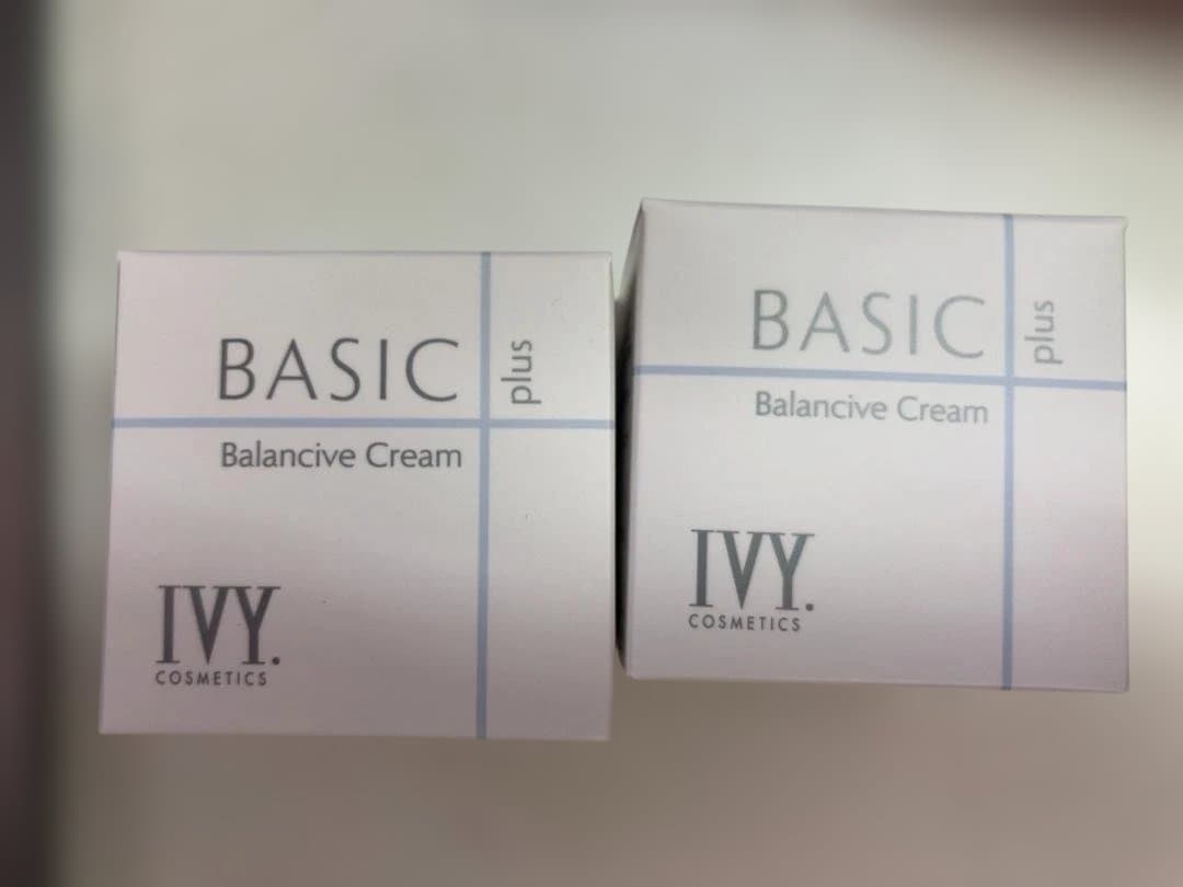 未使用品 アイビー化粧品 ベーシックプラス バランシブクリーム 2個セット アイビー化粧品 ベーシックプラス バランシブクリーム 30g |ブランド