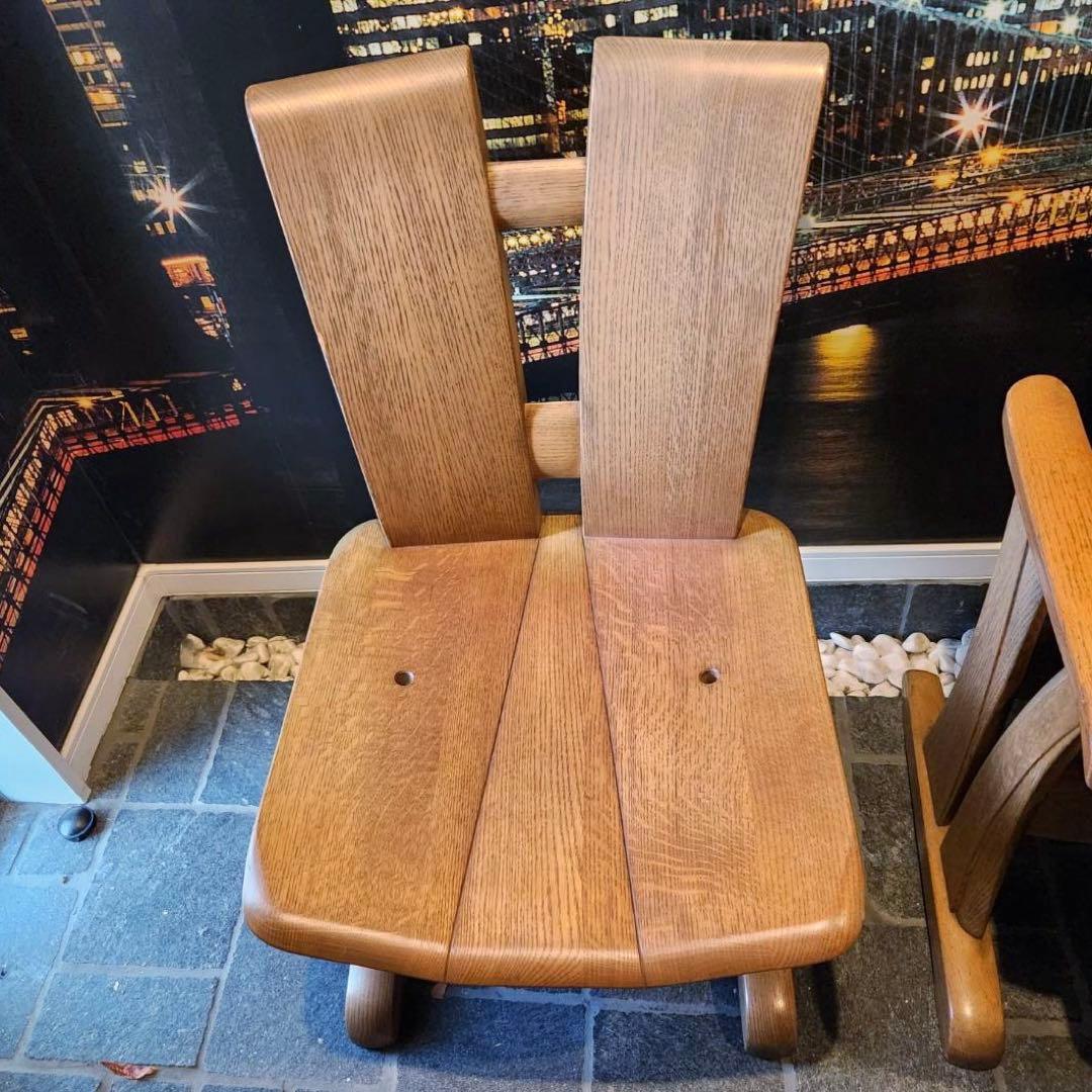 飛騨産業 白川 SHIRAKAWA 和魂 ダイニングチェア4脚セット - メルカリ