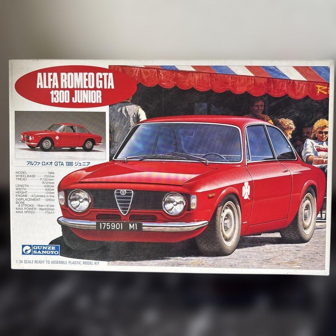 ALFA ROMEO GTA 1300 JUNIOR 1/24 プラモデル - メルカリ
