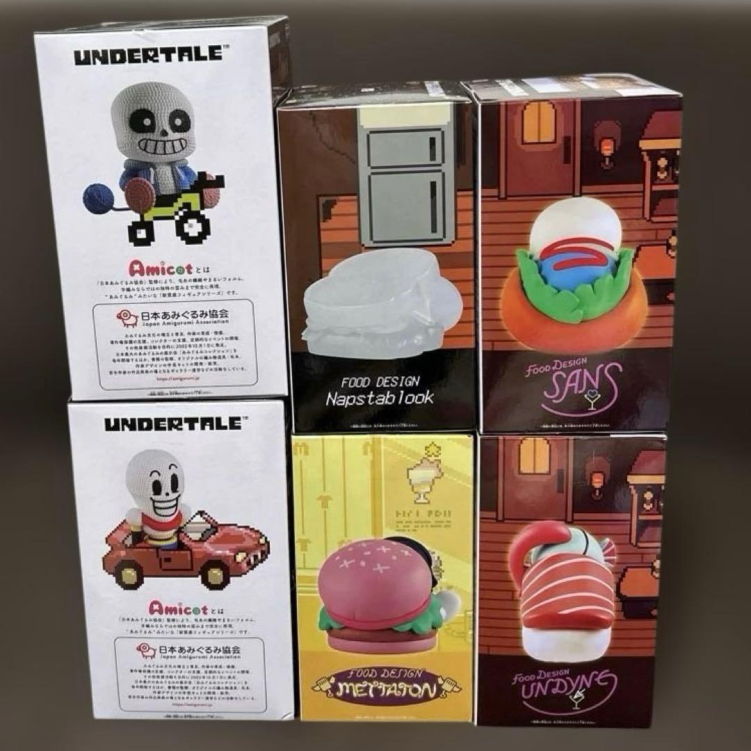 アンダーテール UNDERTALE あみこっと FOODDESIGN 6種セット - メルカリ