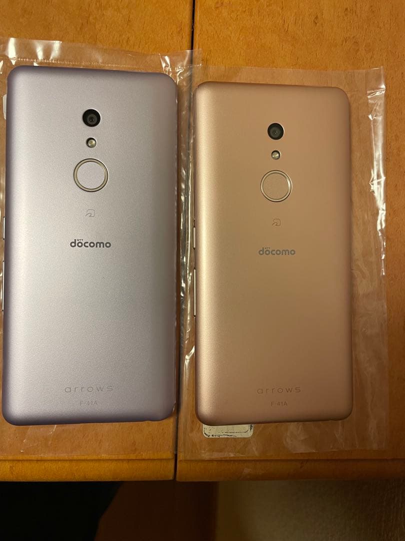 2台セットarrows be4 F41A sim ロック解除み