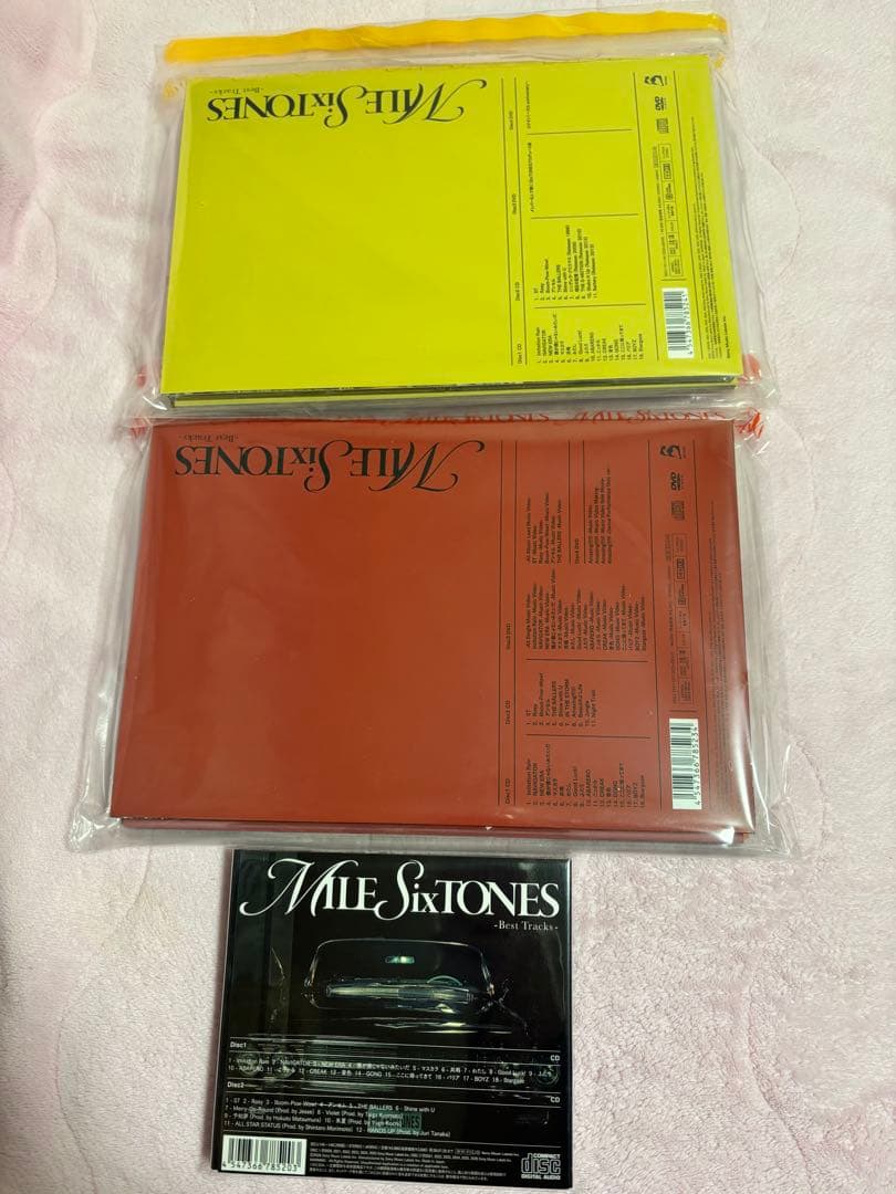 MILESixTONES -Best Tracks- 3形態セット 特典付き新品