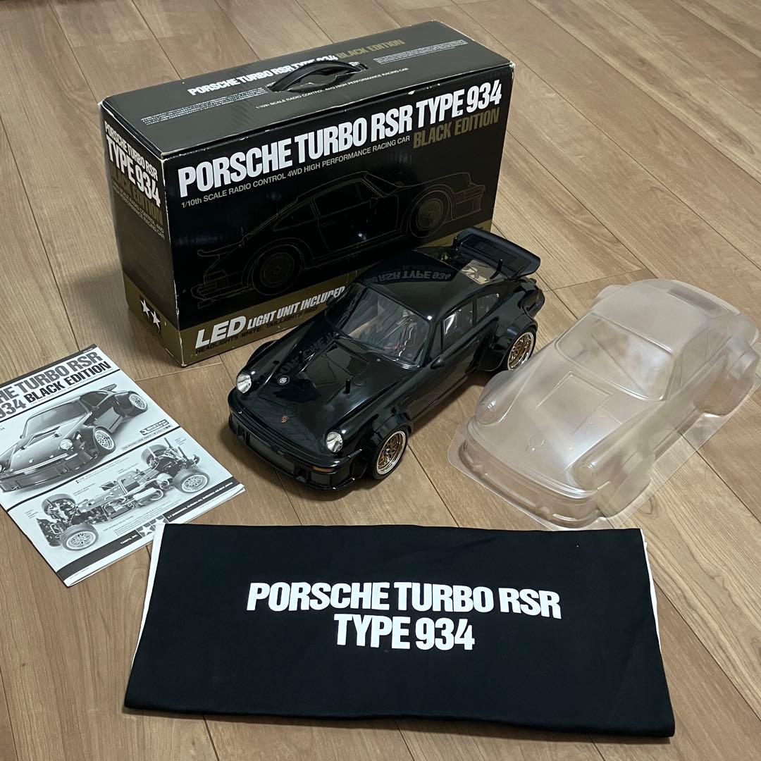 タミヤRC ポルシェ ターボ RSR 934 ブラック 1/10 TA02SW - メルカリ