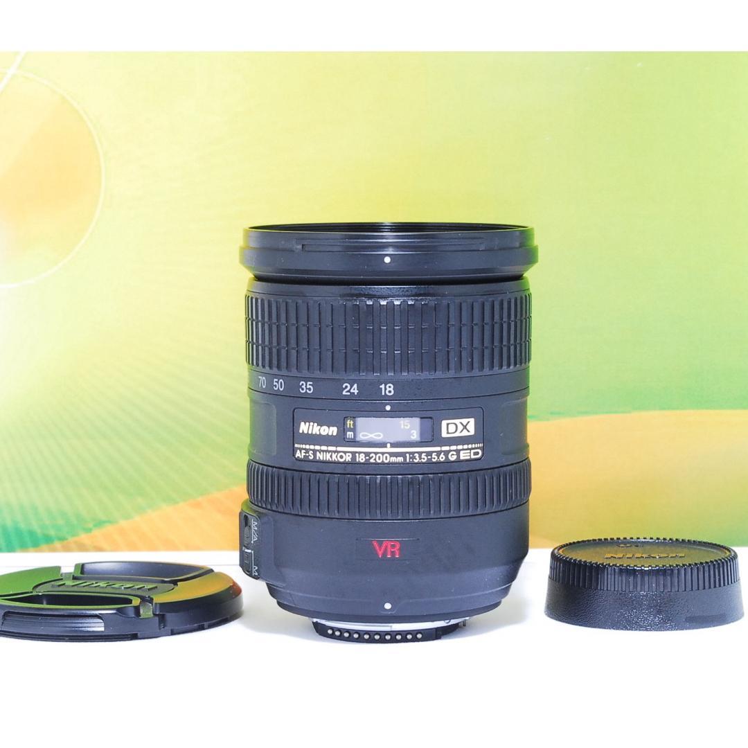 これ1本でOK✨Nikon AF-S 18-200mm f3.5-5.6 VR