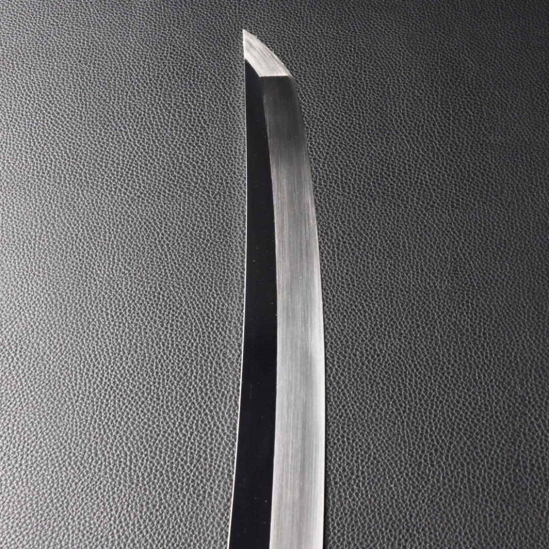 11118鬼反り先丸包丁尺二鏡面仕上げ刺身包丁刃は究極の切れ味黒檀黒水