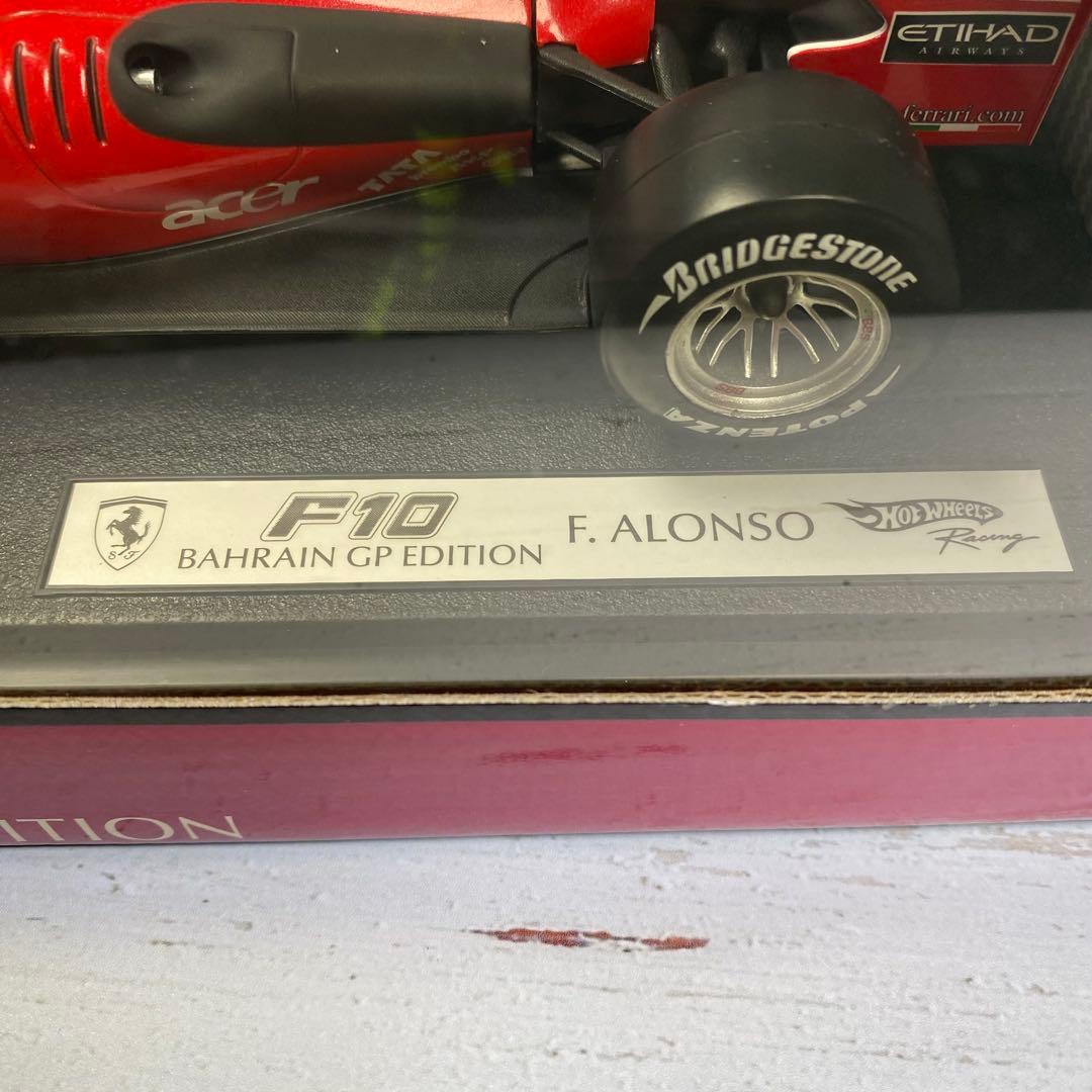 アロンソ直筆サイン入り Ferrari F10 Bahrain GP 1/18 - メルカリ