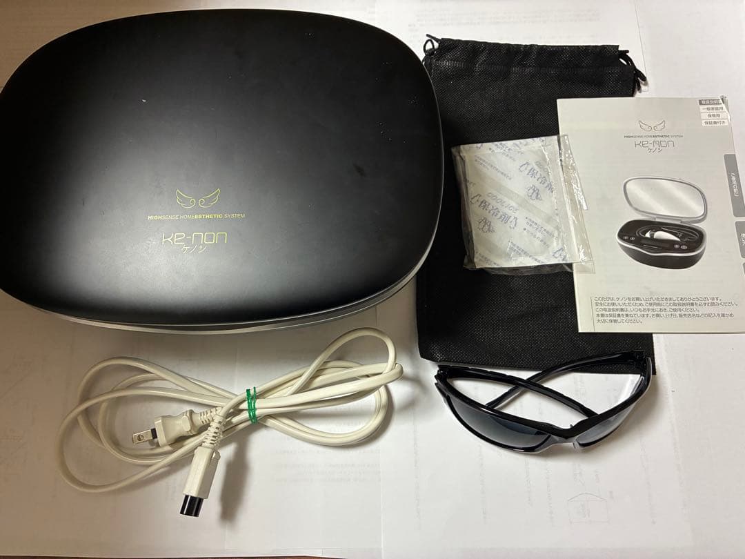 ★ke-non ケノン 8.6 ブラックスーパープレミアム2 カートリッジ付★ 美品 ke-non ケノン 8 6 カートリッジ3つ付 スーパープレミアム2