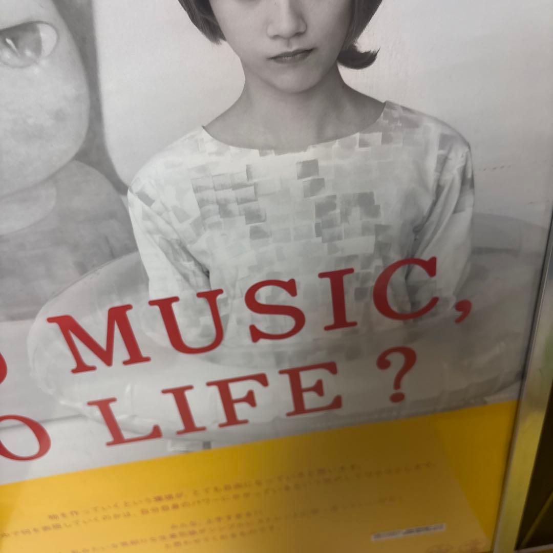 タワーレコード のん NO MUSIC, NO LIFE? ポスター 能年玲奈 - メルカリ