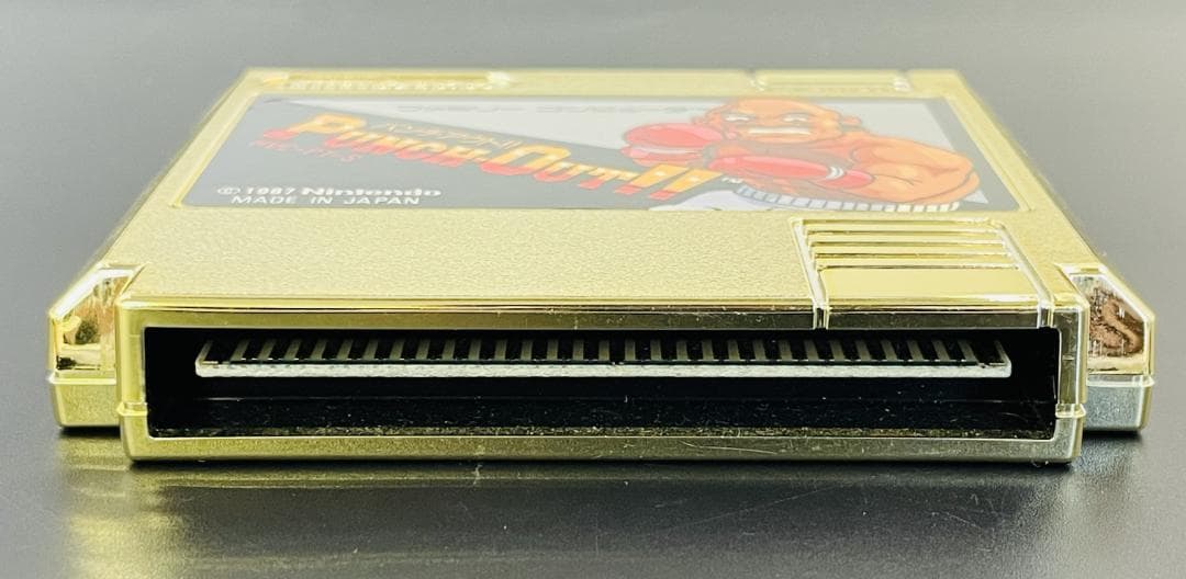 希少 非売品 ファミコン パンチアウト ゴールドカートリッジ ゴールド