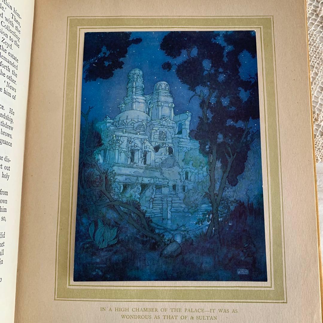 1915年デュラック稀少で美しいアンティーク古書 洋書 絵本 画集 児童書