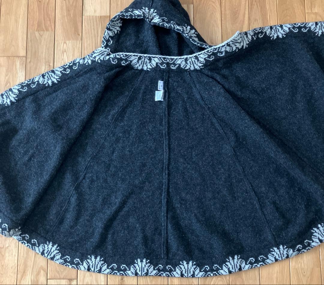 北欧倶楽部 フィンランド製ケープコート 毛100% - メルカリ