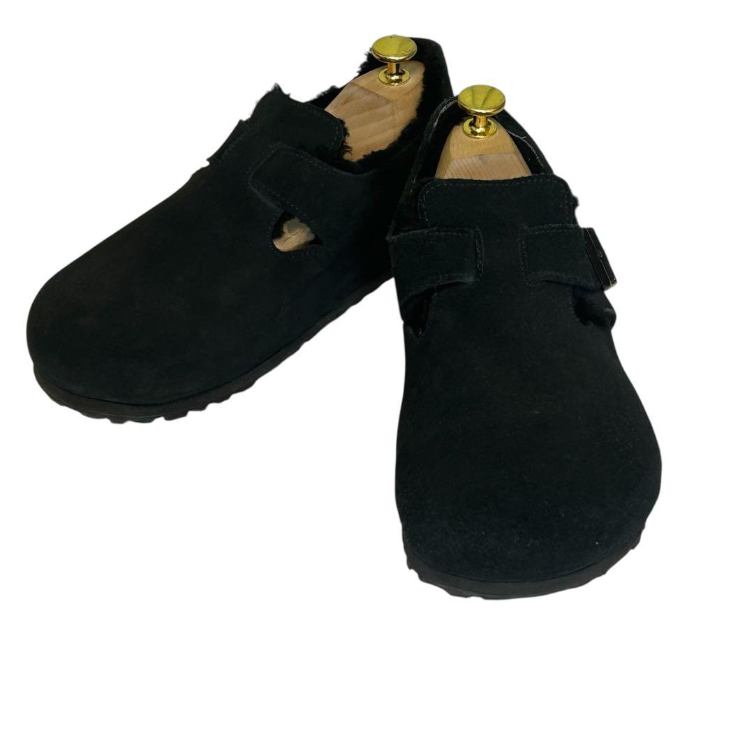 極美品 未使用級ビルケンシュトック ロンドン シアリング ボア