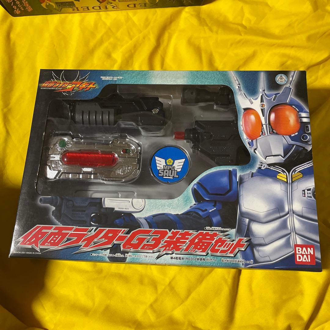 仮面ライダーアギト 仮面ライダーG3装備セット - メルカリ