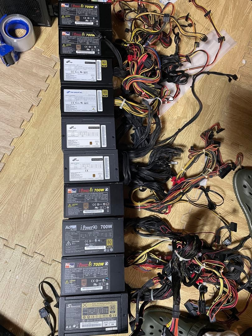 N-11．電源ユニット　700W 10個セット N-11．電源ユニット 700W 10個セット