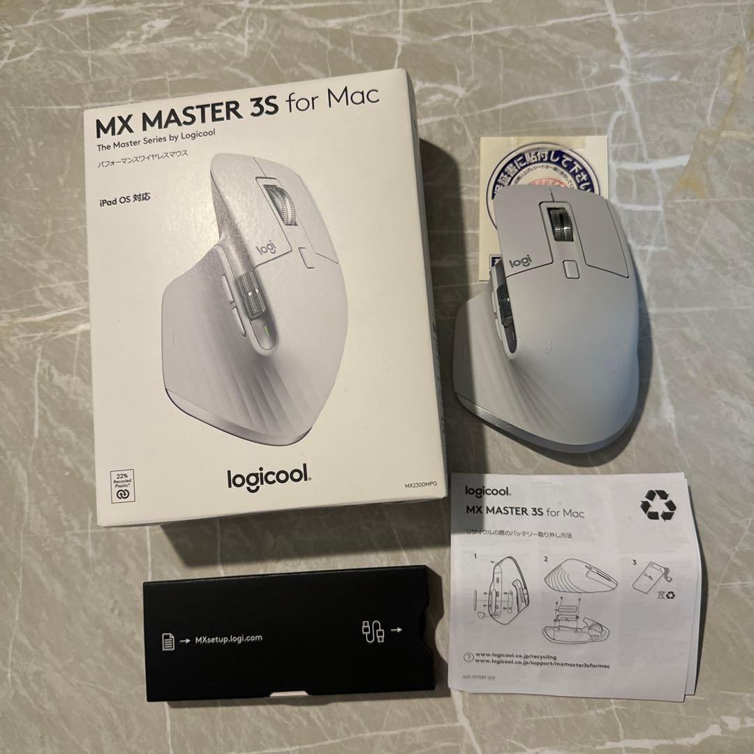 美品 logicool MX MASTER 3S for Mac MX Master 3S Wireless Bluetooth Mouse for Mac | Logitech