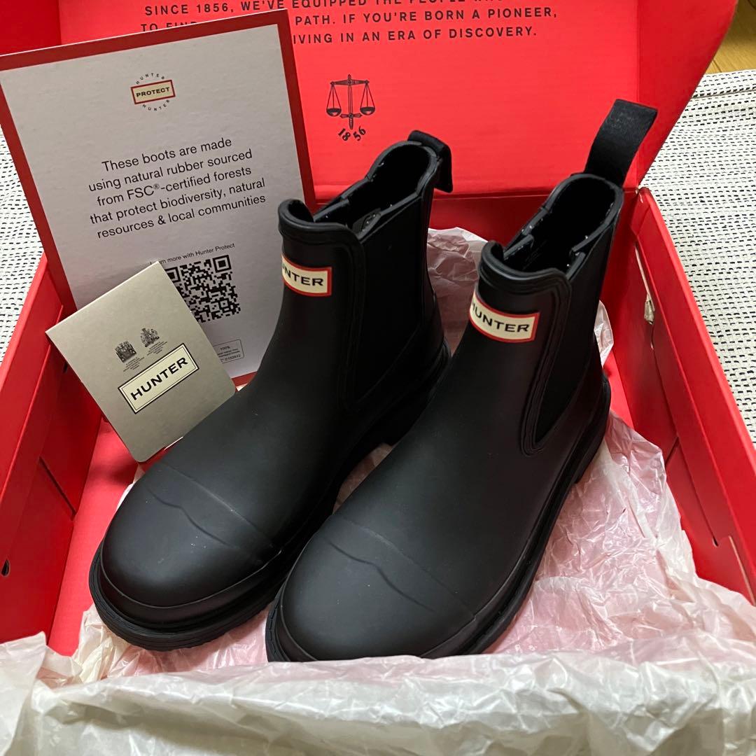 HUNTER コマンドチェルシーブーツ UK3 22〜22.5cm