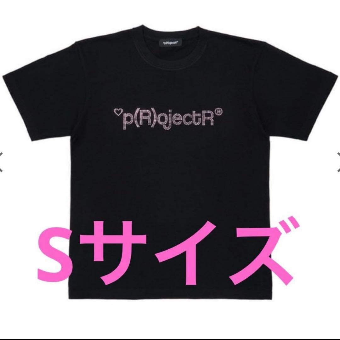 p(R)ojectR® ラインストーンTシャツ 黒Sサイズ - メルカリ