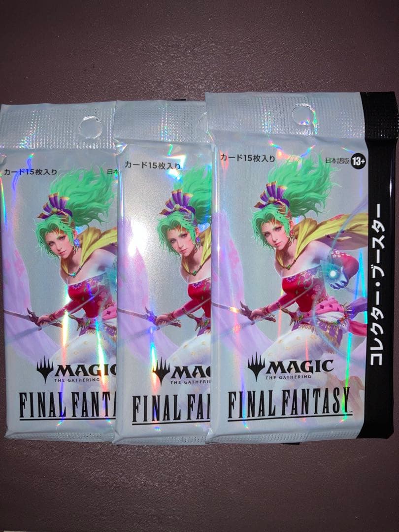 mtg ファイナルファンタジー　日本語版　コレクターブースター 3パック　FF ウィザーズ・オブ・ザ・コースト 【3パック(JP)】MTG マジック：ザ