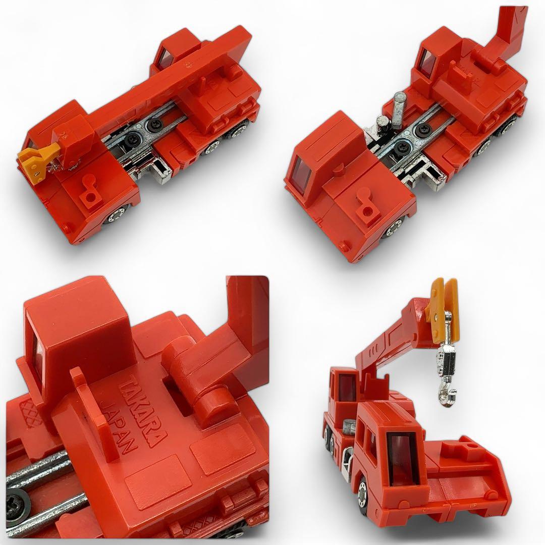 新品同様+激レア】TAKARA タカラ ダイアクロン トラッククレーン