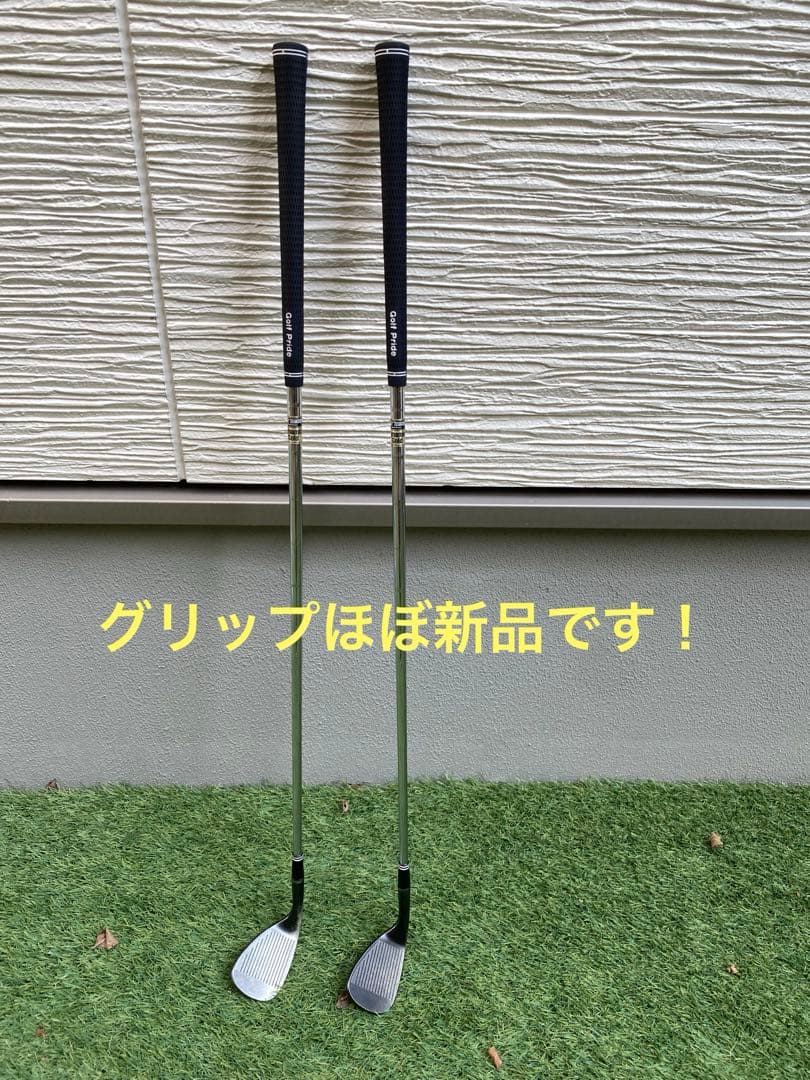 【２本セット　グリップほぼ新品】クリーブランド　588RTXウェッジ56度52度 クリーブランド 588RTX ブラックパール ウェッジの試打レビュー 口コミ