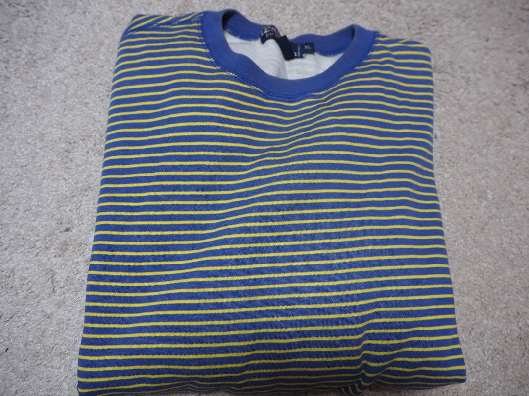 Polo by Ralph Lauren XL トレーナー ボーダー イエロー Polo by Ralph Lauren XL トレーナー ボーダー イエロー - メルカリ