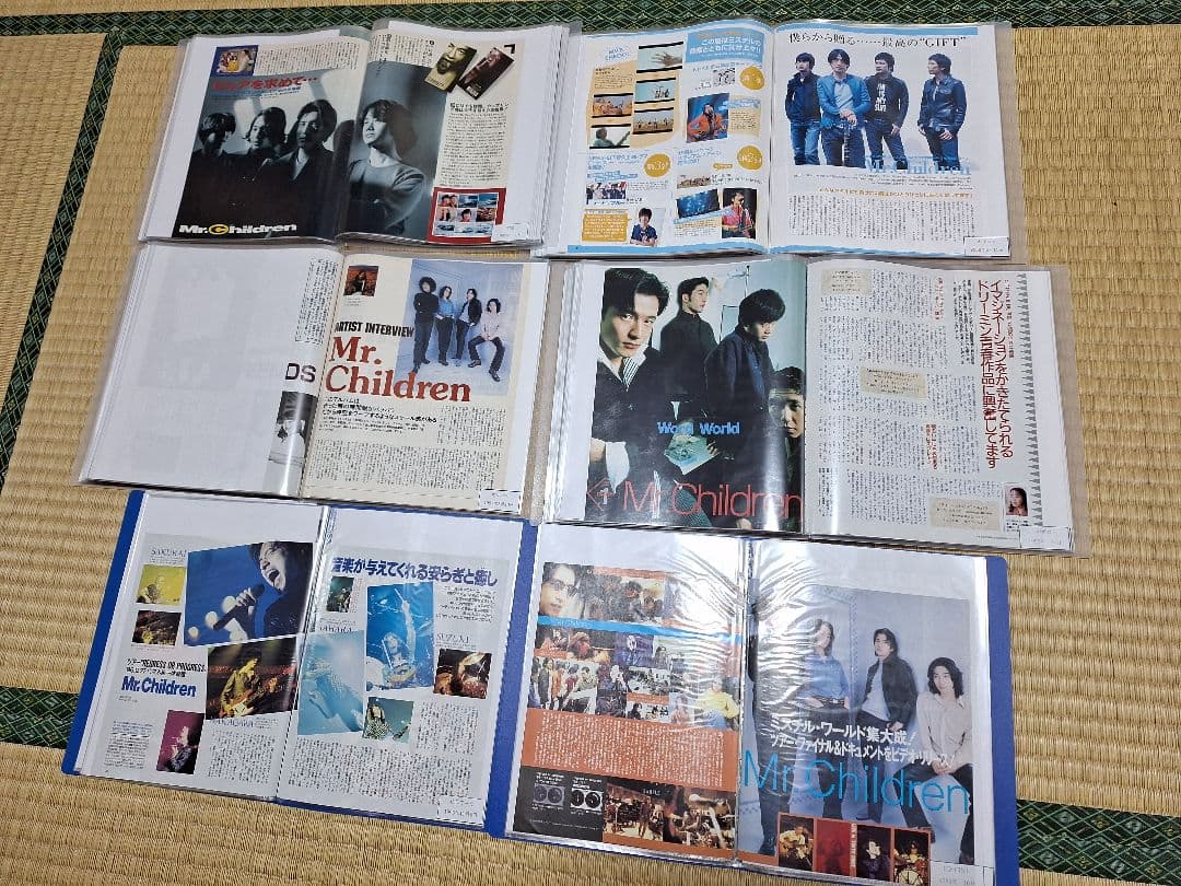 Mr.Children(1冊200円計算)166冊分400p　ファイリング済み