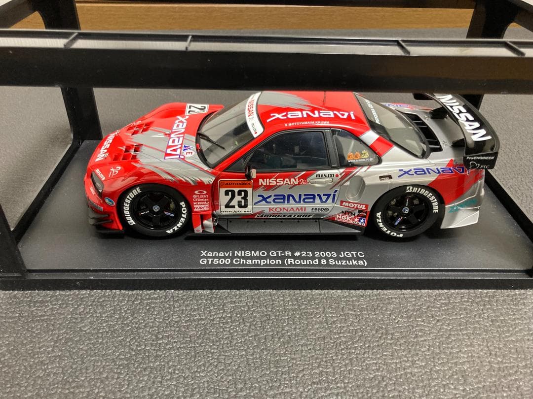 k*D様 1/18 オートアート JGTC R34 ザナヴィニスモ GT-R - メルカリ