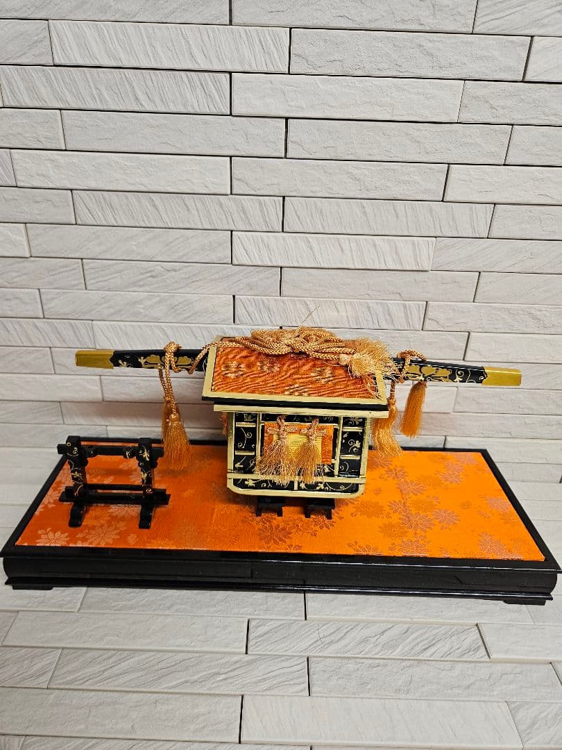 河寿　お雛様　お道具セット　【よごれ・スレ、キズあり】