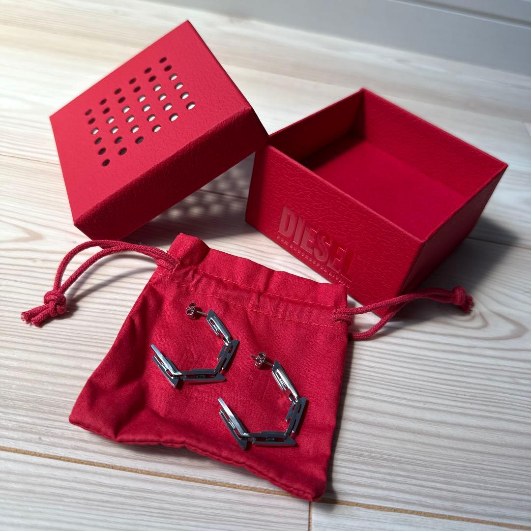 DIESEL DX1375 ピアス　両耳　ユニセックス ユニセックス ピアス DX1375（ピアス（片耳用））｜DIESEL（ディーゼル