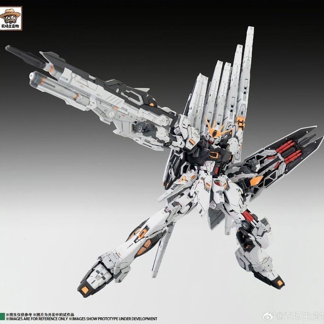 新品1/100 MGEX級νガンダム 海外スタジオ正規品 - メルカリ